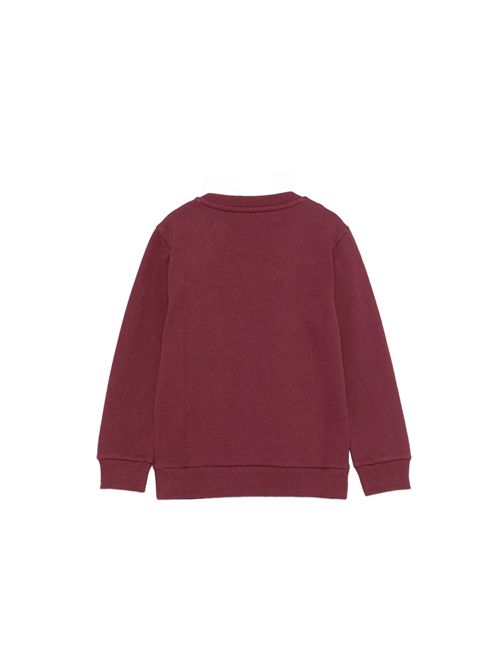 Felpa, bambina, logata. BALMAIN | BZ4I10 Z3183530OR